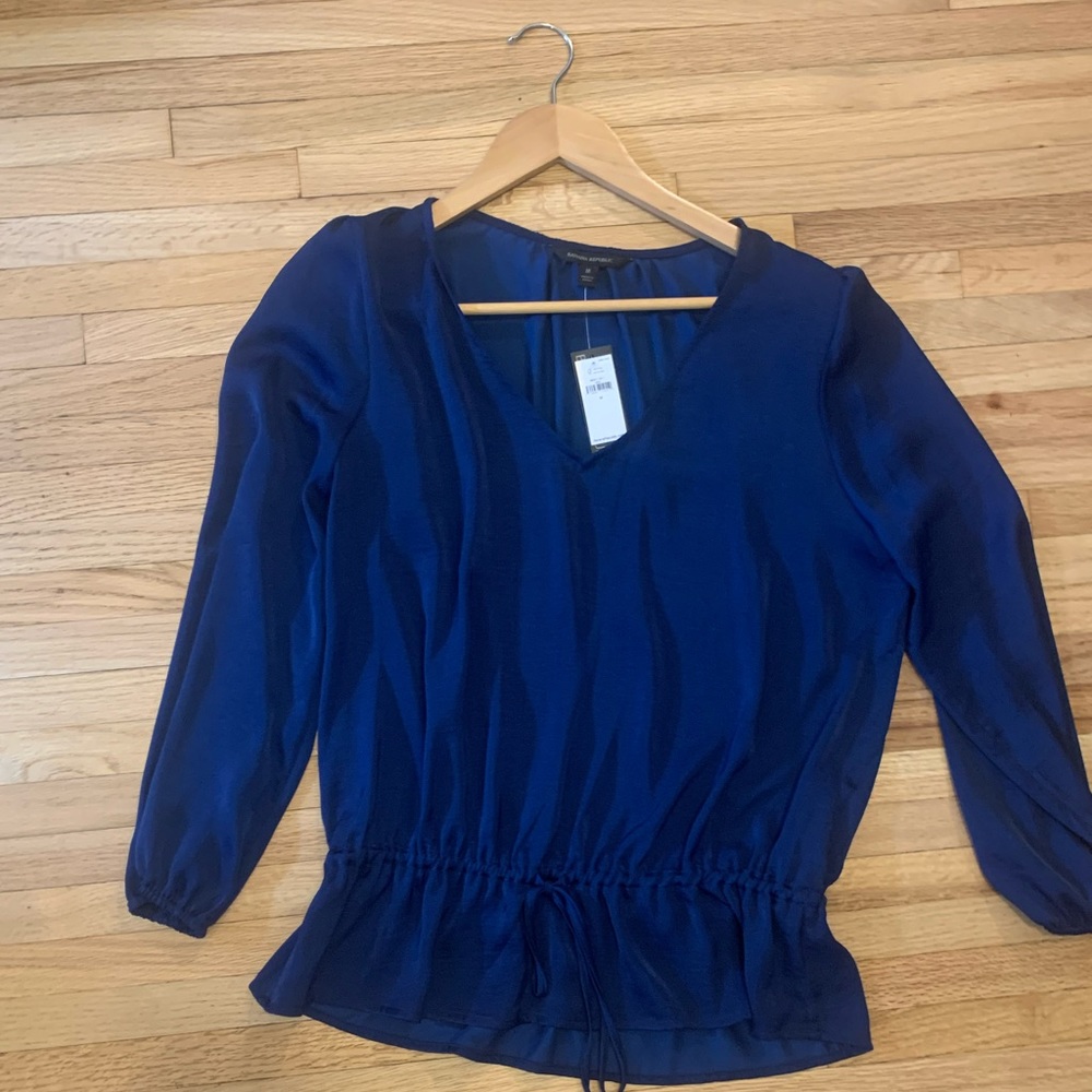 Banana Republic peplum blouse